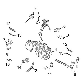 Mercedes-Benz OE - Fuel System Components