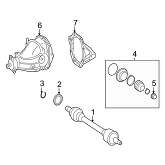 Mercedes-Benz OE - Rear Suspension - Axle & Differential