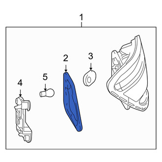 Mercedes-Benz OE - Tail Light Housing Seal