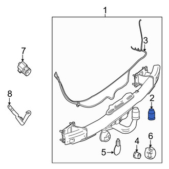Mercedes-Benz OE - Trailer Hitch Plug