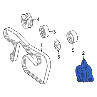 Mercedes-Benz OE - Accessory Drive Belt Tensioner Assembly