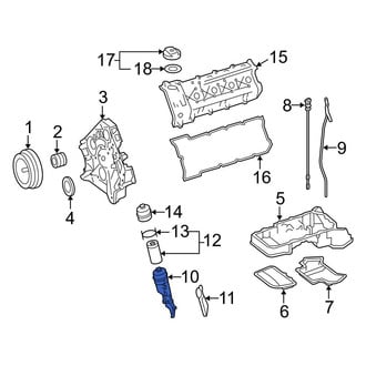 Mercedes-Benz OE - Engine Oil Filter Housing