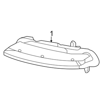 Mercedes-Benz OE - Front Lamps - Daytime Running Lamp Components (Sedan)