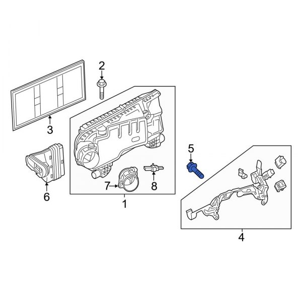 Air Filter Housing Bolt