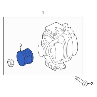 Mercedes-Benz OE - Alternator Pulley