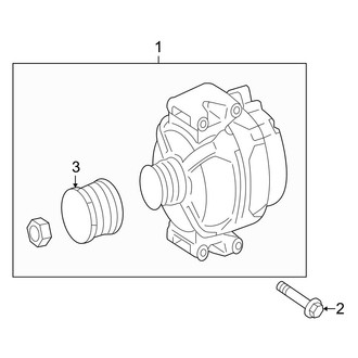 Mercedes-Benz OE - Electrical - Alternator (Coupe)