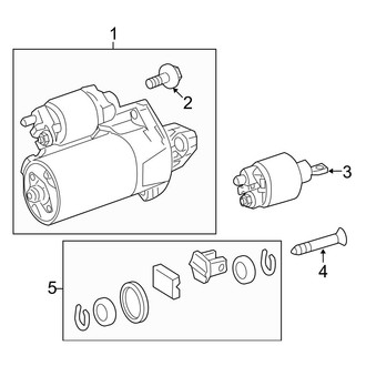 Mercedes-Benz OE - Electrical - Starter (Coupe)