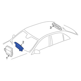 Mercedes-Benz OE - Front Parking Aid System Speaker