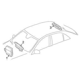 Mercedes-Benz OE - Electrical Components (Parktronic System (PTS)), (Coupe)