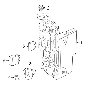 Mercedes-Benz OE - Electrical - Fuse & Relay (In Trunk), (Coupe)