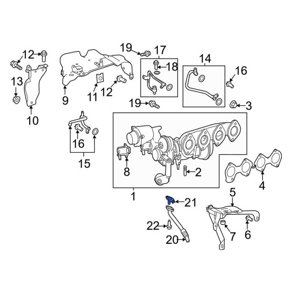 Turbocharger Oil Line Gasket