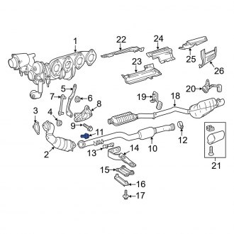 Mercedes-benz Oe™ Replacement Exhaust Parts - Carid.com