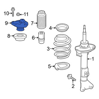Mercedes-Benz OE - Front Suspension Strut Mount