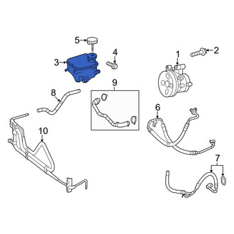 Mercedes-Benz OE - Power Steering Reservoir