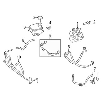 Mercedes-Benz OE - Steering Gear & Linkage - Pump & Hoses (Coupe)
