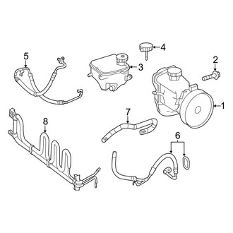 Mercedes-Benz OE - Steering Gear & Linkage - Pump & Hoses (Coupe)
