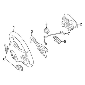 Mercedes-Benz OE - Steering Wheel & Trim (Coupe)
