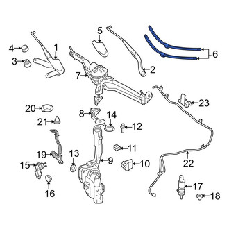 Mercedes-Benz OE - Left Wiper Blade