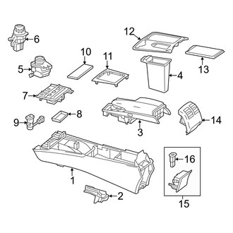 Mercedes-Benz OE - Console (Coupe)