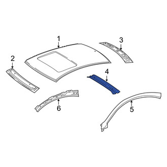 Mercedes-Benz OE - Roof Bow