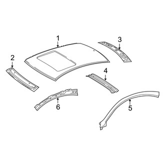 Mercedes-Benz OE - Roof & Components (Coupe)