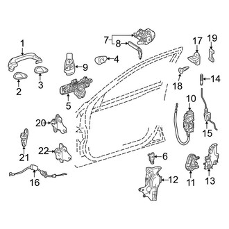 Mercedes-Benz OE - Door - Lock & Hardware (Coupe)