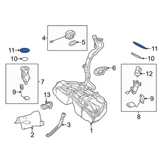 Mercedes-Benz OE - Fuel Tank Lock Ring