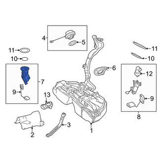 Mercedes-Benz OE - Right Electric Fuel Pump
