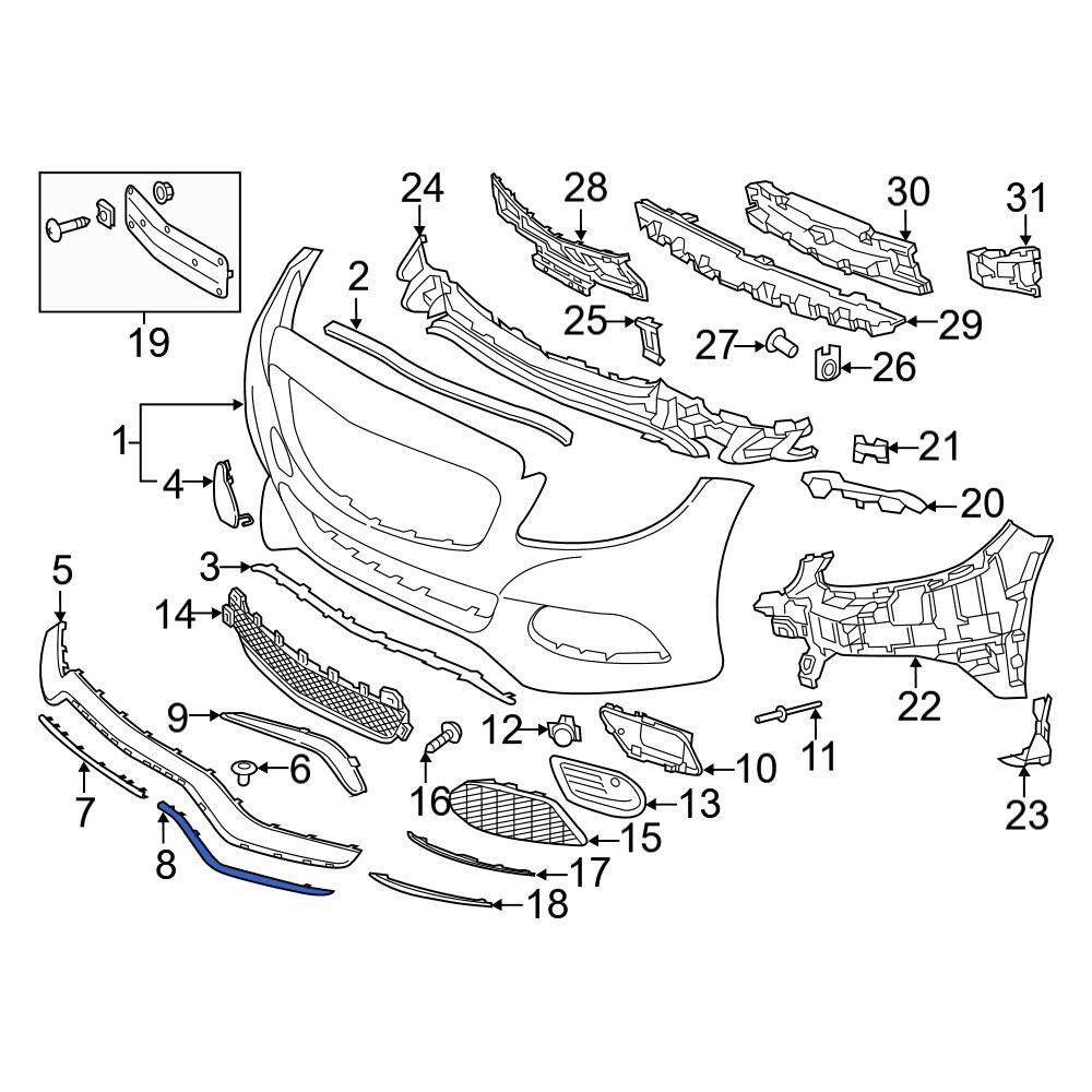 mercedes-benz-oe-2058851474-front-right-bumper-trim
