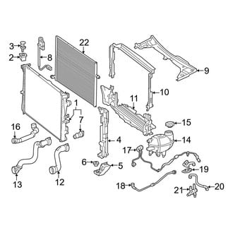 Mercedes-Benz OE - Cooling - Radiator & Components