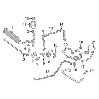 Mercedes-Benz OE - Inverter Cooling Components