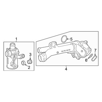Mercedes-Benz OE - Cooling - Water Pump