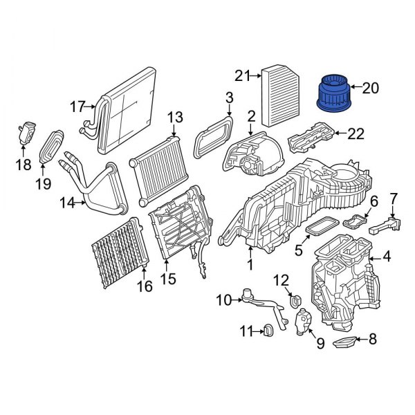 HVAC Blower Motor