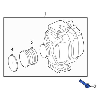 Mercedes-Benz OE - A/C Compressor Bolt