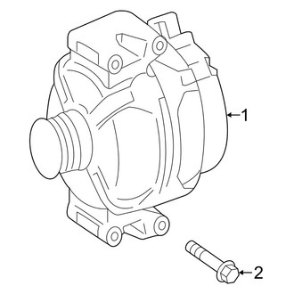 Mercedes-Benz OE - Electrical - Alternator