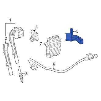 Mercedes-Benz OE - Engine Crankshaft Position Sensor