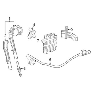 Mercedes-Benz OE - Electrical - Ignition System (Base / 4Matic Sedan)