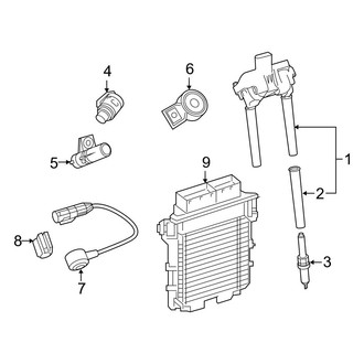 Mercedes-Benz OE - Electrical - Ignition System (Sedan)