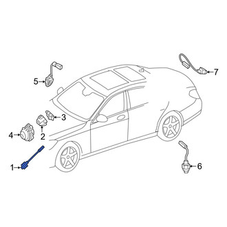 Mercedes-Benz OE - Front Park Assist Camera