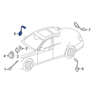 Mercedes-Benz OE - Front Right Park Assist Camera