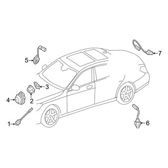 Mercedes-Benz OE - Electrical Components (360 Surround View), (Sedan)