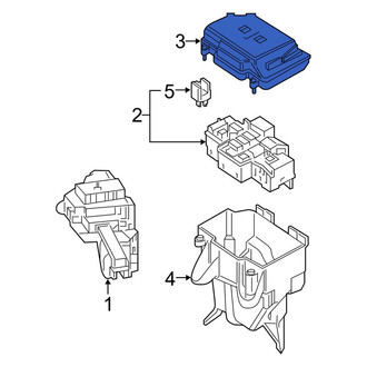 Mercedes-Benz OE - Fuse and Relay Center Cover