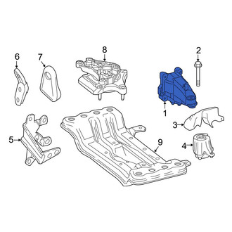 Mercedes-Benz OE - Front Left Engine Mount
