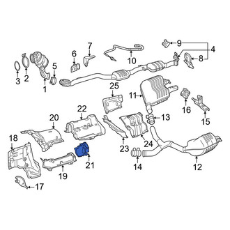 Mercedes-Benz OE - Exhaust Heat Shield