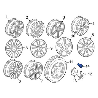 Mercedes-Benz OE - Wheel Lug Bolt