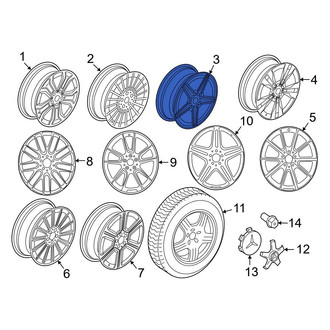 Mercedes-Benz OE - Wheel