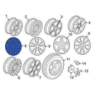 Mercedes-Benz OE - Wheel