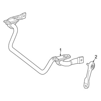 Mercedes-Benz OE - Front Suspension - Stabilizer Bar & Components (Sedan)