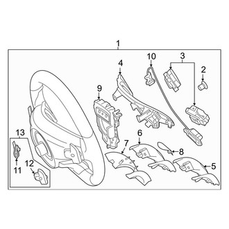 Mercedes-Benz OE - Steering Wheel (Sedan)