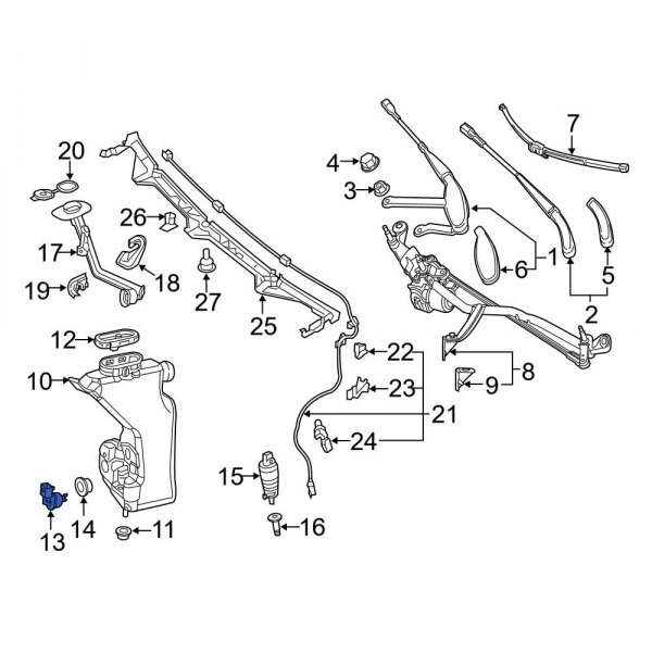 Washer Fluid Level Sensor